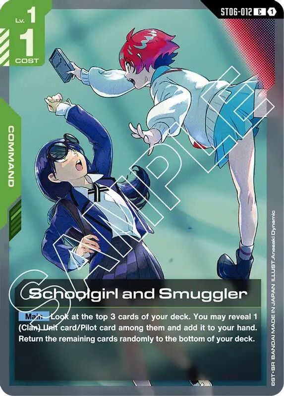 Schoolgirl and Smuggler - ST06-012 - Common