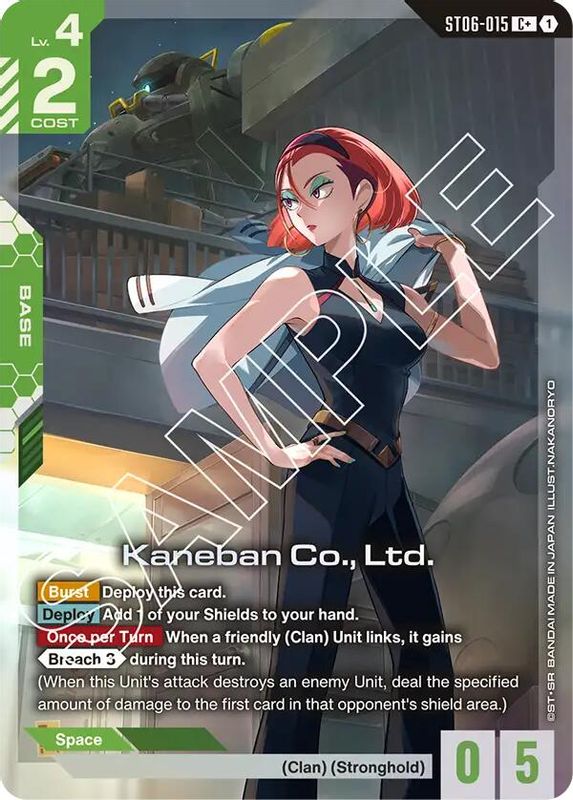 Kaneban Co., Ltd. (C+) (Alternate Art) - ST06-015 - Common+