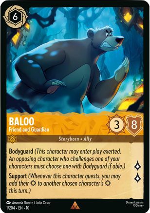 Baloo (Friend and Guardian) - 1/204 - Rare