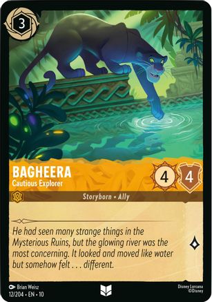Bagheera (Cautious Explorer) - 12/204 - Uncommon