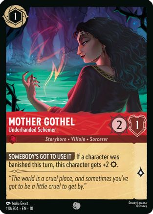 Mother Gothel (Underhanded Schemer) - 110/204 - Common
