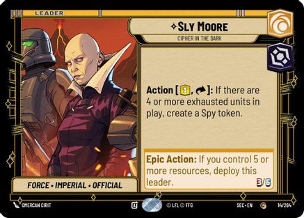 Sly Moore - Cipher in the Dark - 14/264 - Common