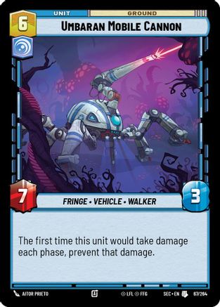 Umbaran Mobile Cannon - 67/264 - Uncommon