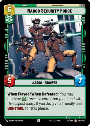 Naboo Security Force - 120/264 - Common