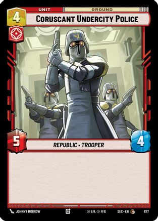 Coruscant Undercity Police - 167/264 - Common