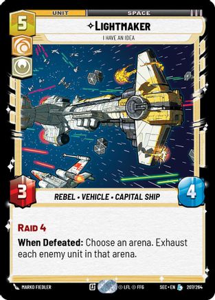 Lightmaker - I Have An Idea - 207/264 - Legendary