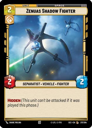 Zenuas Shadow Fighter - 217/264 - Common