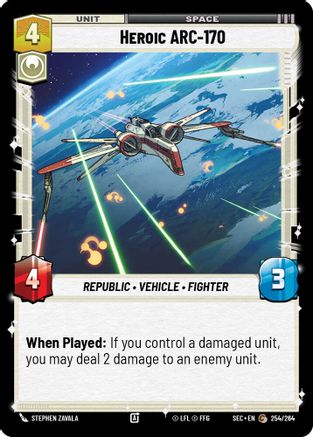 Heroic ARC-170 - 254/264 - Common