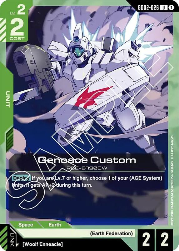 Genoace Custom - GD02-026 - Uncommon