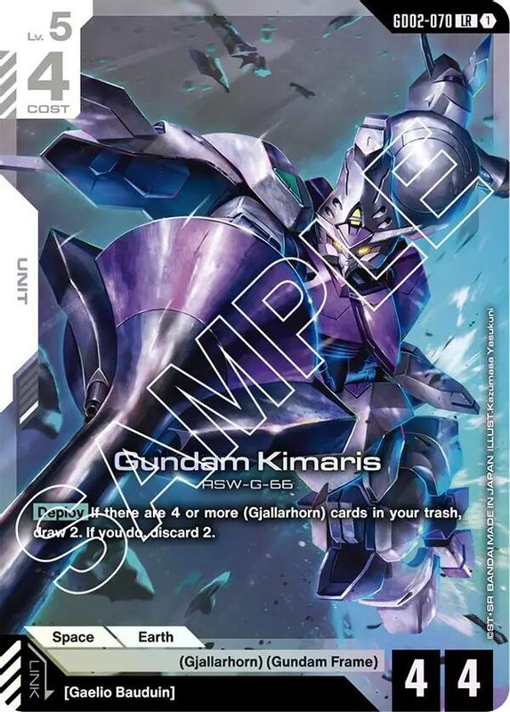Gundam Kimaris - GD02-070 - Legend Rare