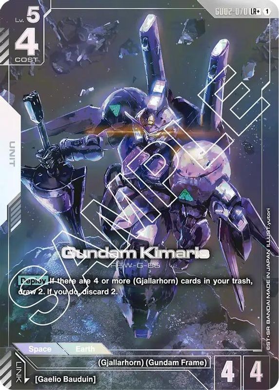 Gundam Kimaris (LR+) (Alternate Art) - GD02-070 - Legend Rare+
