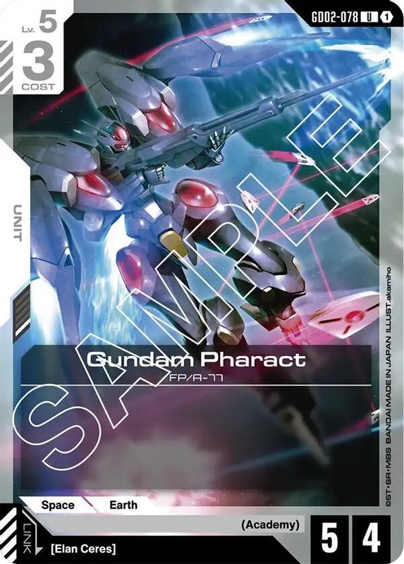 Gundam Pharact - GD02-078 - Uncommon