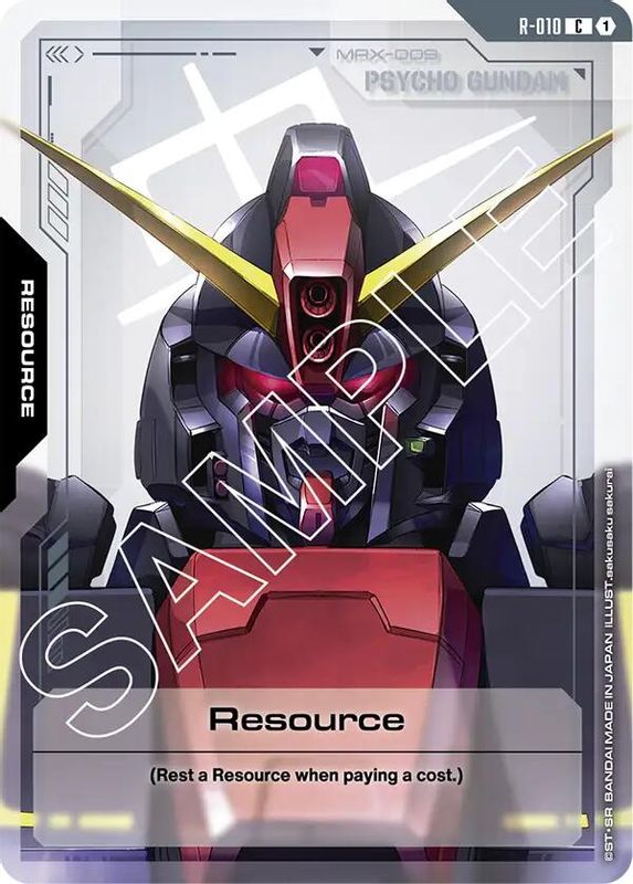 Resource (R-010) - R-010 - Common