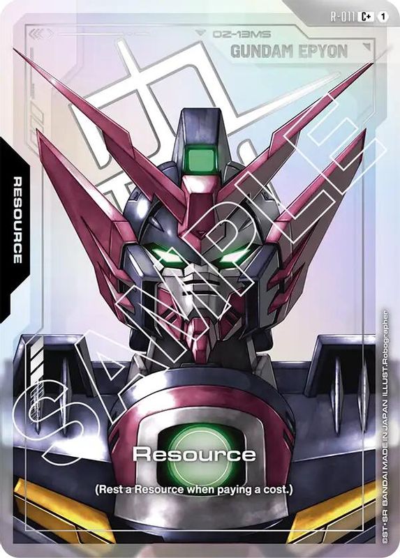 Resource (R-011) (C+) (Alternate Art) - R-011 - Common+