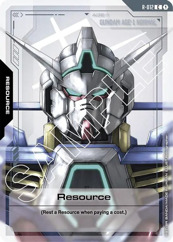 Resource (R-012) - R-012 - Common