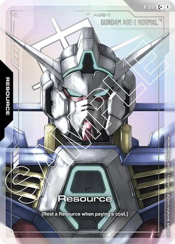 Resource (R-012) (C+) (Alternate Art) - R-012 - Common+