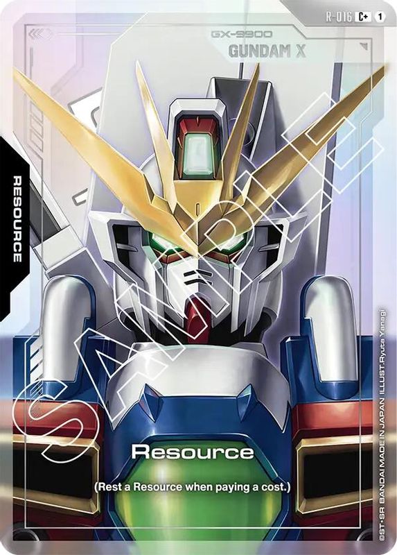Resource (R-016) (C+) (Alternate Art) - R-016 - Common+