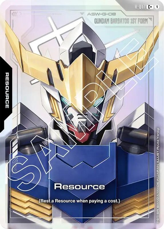 Resource (R-017) (C+) (Alternate Art) - R-017 - Common+