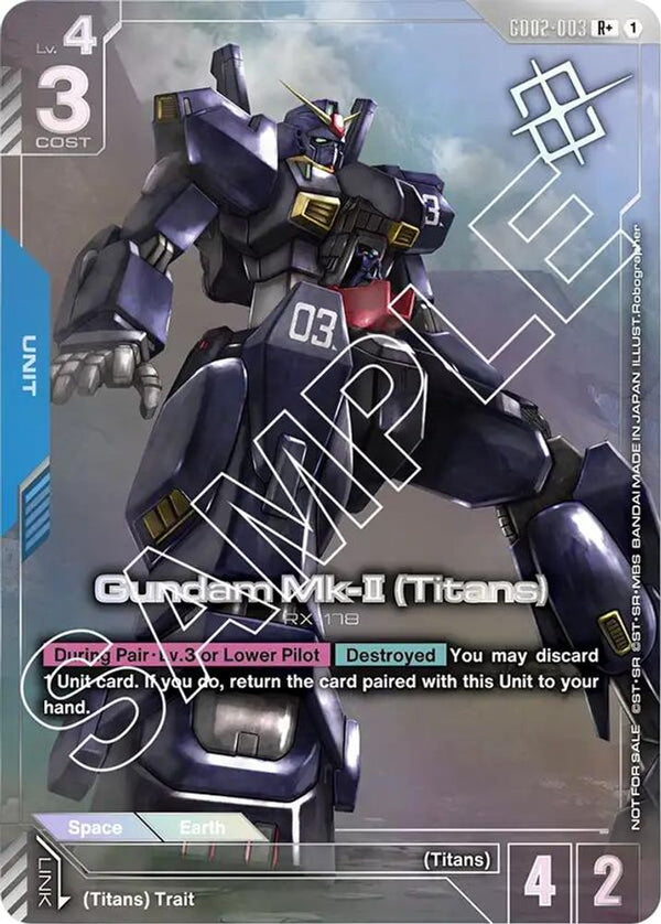 Gundam Mk-II (Titans) (Store Tournament Winner Pack 02) - GD02-003 - Rare+