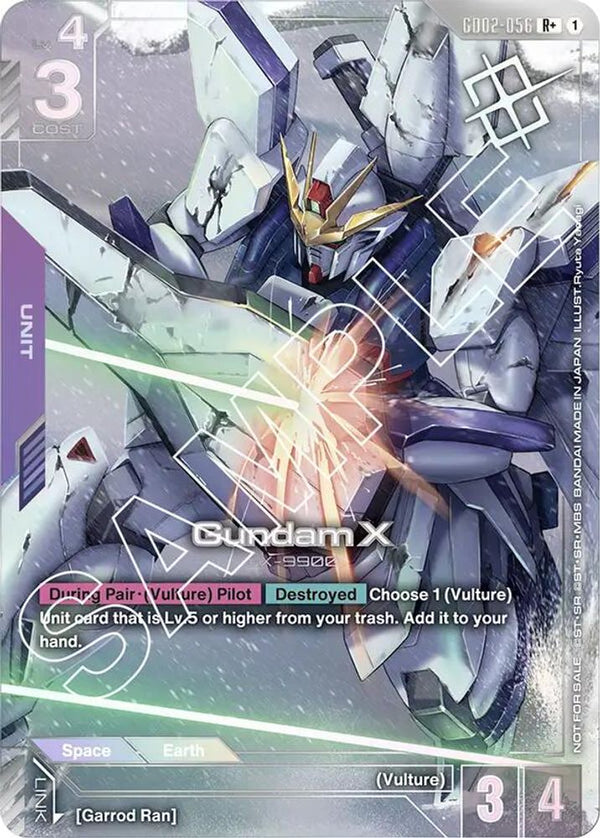 Gundam X (GD02-056) (Store Tournament Winner Pack 02) - GD02-056 - Rare+