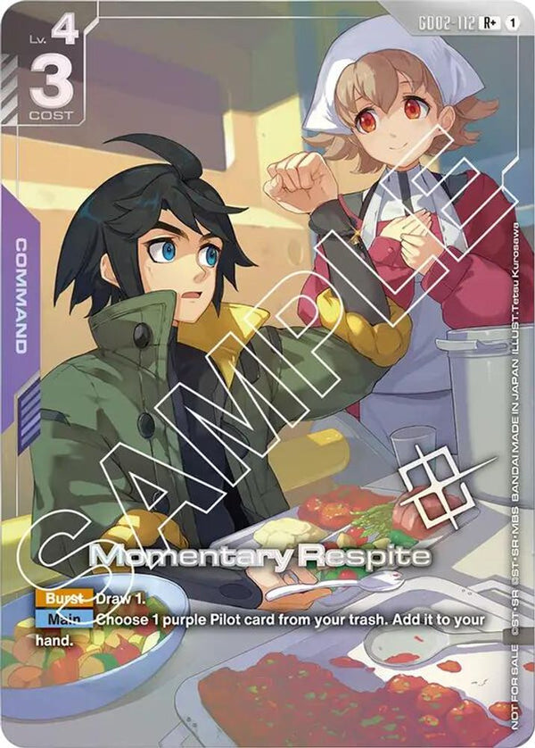 Momentary Respite (Store Tournament Winner Pack 02) - GD02-112 - Rare+