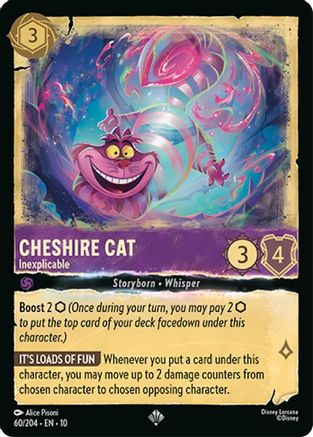 Cheshire Cat (Inexplicable) - 60/204 - Super Rare