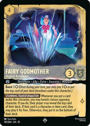 Fairy Godmother (Magical Benefactor) - 192/204 - Super Rare