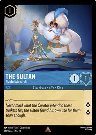 The Sultan (Playful Monarch) - 151/204 - Rare