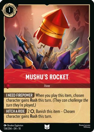 Mushu's Rocket - 134/204 - Uncommon