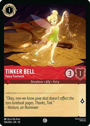 Tinker Bell (Fancy Footwork) - 106/204 - Common