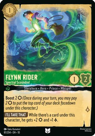 Flynn Rider (Spectral Scoundrel) - 81/204 - Uncommon