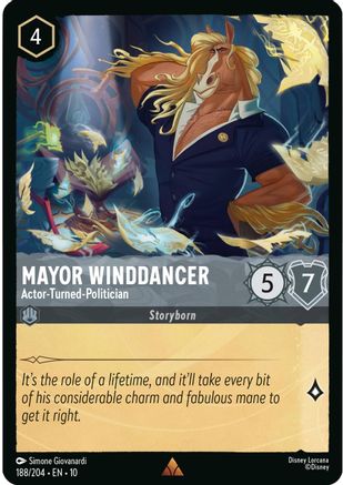 Mayor Winddancer (Actor-Turned-Politician) - 188/204 - Rare