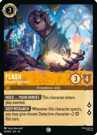 Flash (Records Specialist) - 14/204 - Common