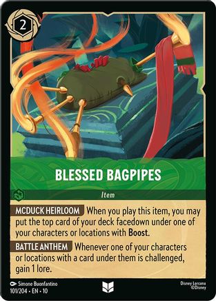 Blessed Bagpipes - 101/204 - Uncommon