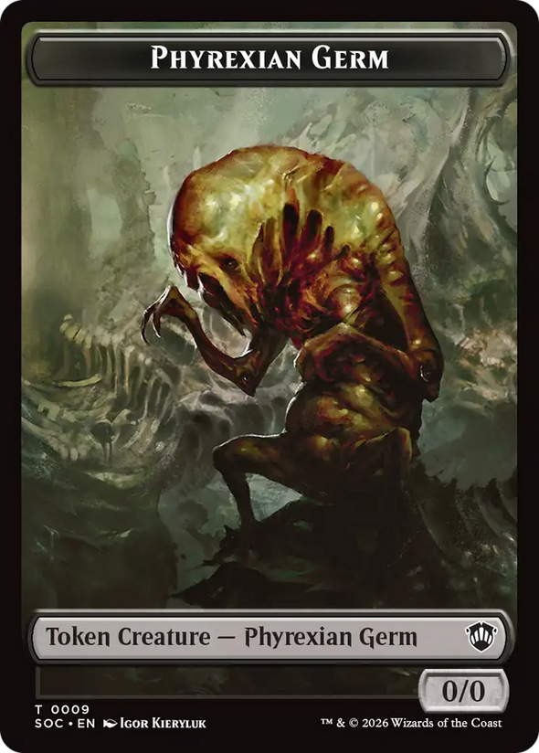 Phyrexian Germ // Treasure Token (TSOC)