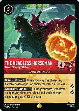 The Headless Horseman (Terror of Sleepy Hollow) - 125/204 - Legendary