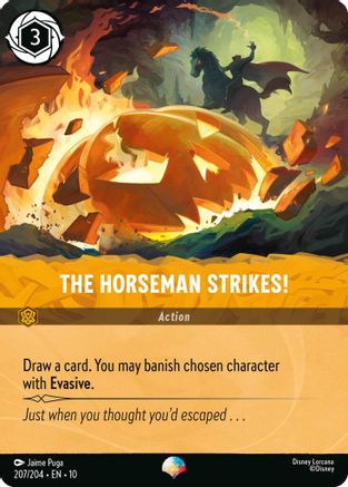 The Horseman Strikes! (Epic) - 207/204 - Epic (Foil)