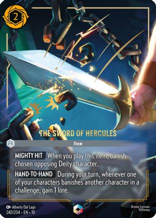 The Sword of Hercules (Enchanted) - 240/204 - Enchanted