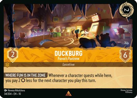 Duckburg (Funso's Funzone) - 34/204 - Rare