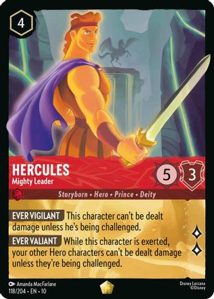 Hercules (Mighty Leader) - 118/204 - Legendary
