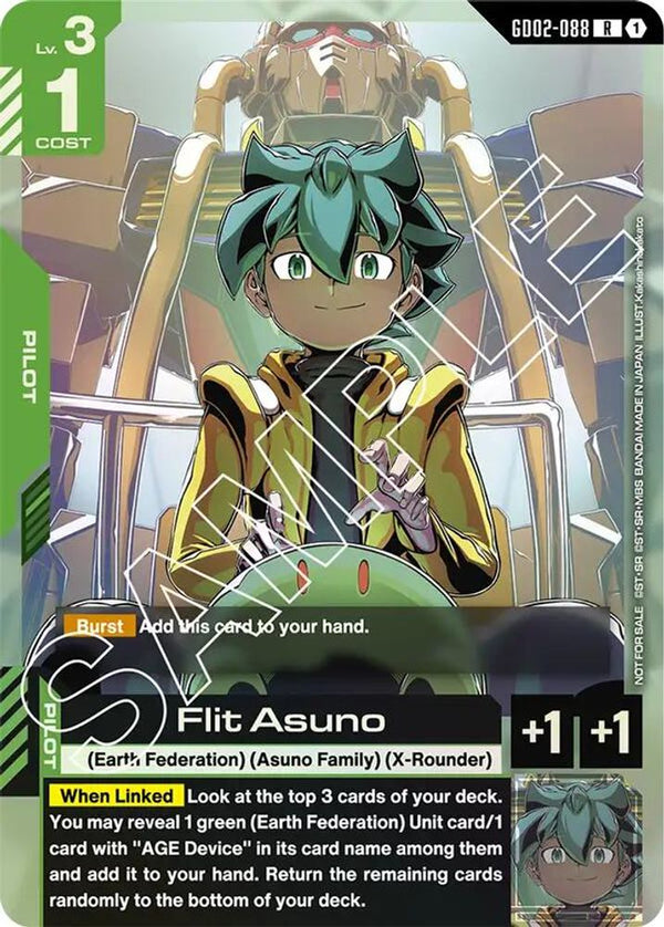 Flit Asuno (GD02 Release Event) - GD02-088 - Rare
