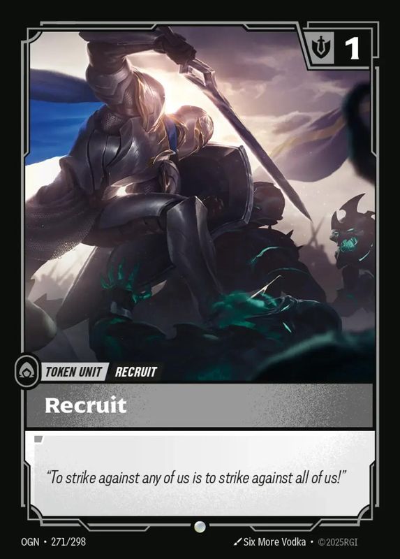 Recruit (271) // Buff - 271/298 - Common