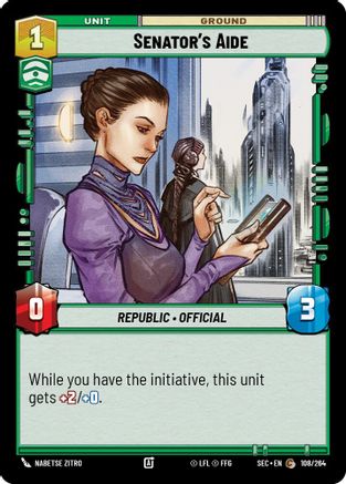 Senator's Aide - 108/264 - Common