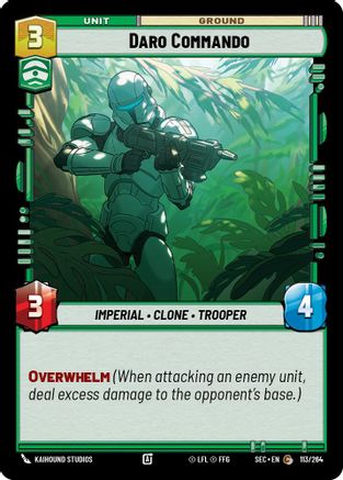 Daro Commando - 113/264 - Common