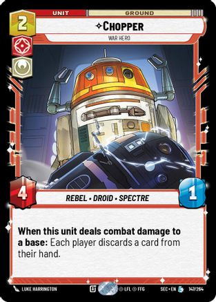 Chopper - War Hero - 147/264 - Legendary