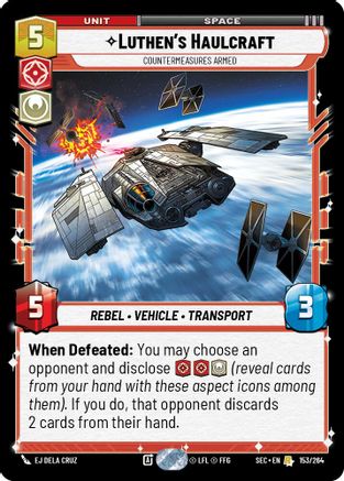 Luthen's Haulcraft - Countermeasures Armed - 153/264 - Rare