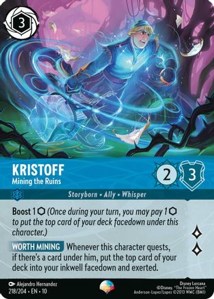 Kristoff (Mining the Ruins) - 218/204 - Epic (Foil)