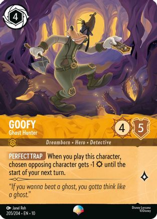 Goofy (Ghost Hunter) - 205/204 - Epic (Foil)