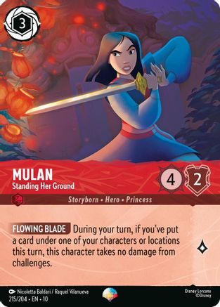 Mulan (Standing Her Ground) - 215/204 - Epic (Foil)