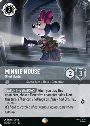 Minnie Mouse (Ghost Hunter) - 220/204 - Epic (Foil)